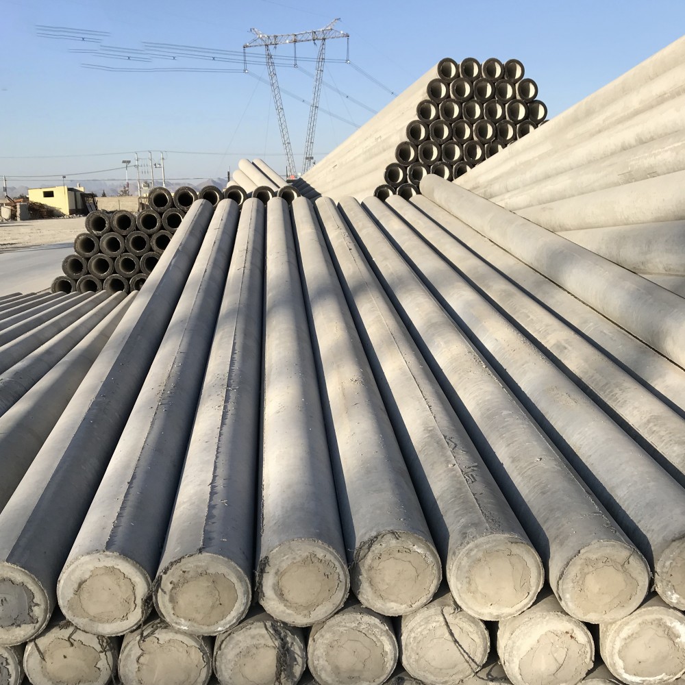 西安190×18米非预应力水泥电线杆